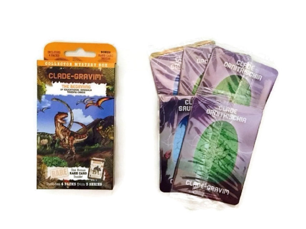 Toy T-Rex Clade-Gravim® Hatching Dinosaur Egg Cladogram ColorBook Dino Trading Cards