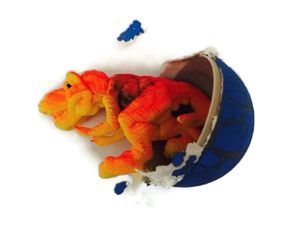 Toy T-Rex.. Giant Clade-Gravim® Hatching Dinosaur Egg.. ColorBook.. Trading Cards
