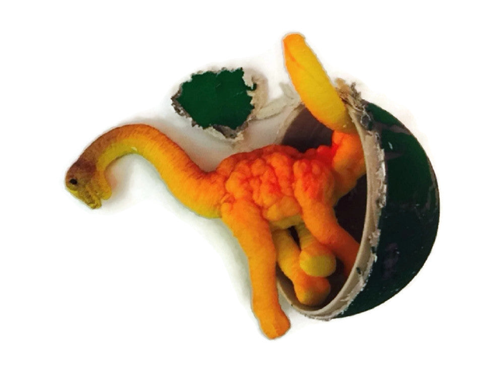 Toy Brachiosaurus Giant Clade-Gravim® Hatching Dinosaur Egg Coloring Book Trading Cards
