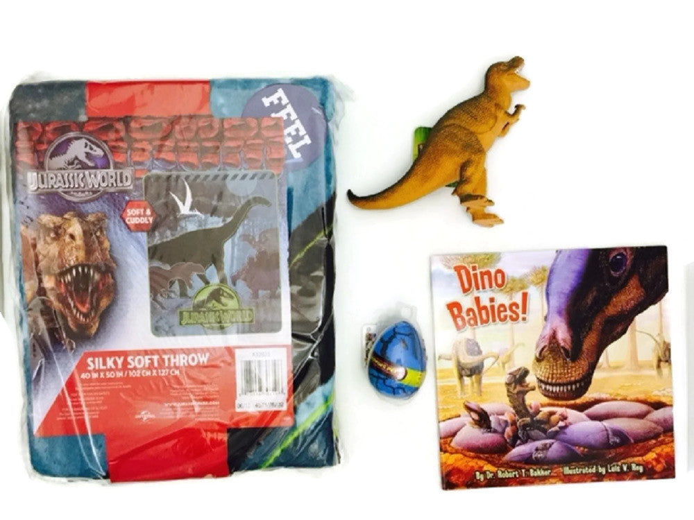 Hatching Dinosaur Egg Bundle T-Rex Jurassic World Throw Book Tyrannosaurus Rex Clade-Gravim