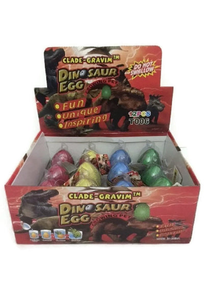 Dinosaur Big Hatching Egg Bundle 12 Piece Set Easter Clade-Gravim® Growing Dino Fast Hatching