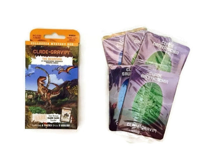 Toy T-Rex Clade-Gravim® Hatching Dinosaur Egg Cladogram ColorBook Dino Trading Cards