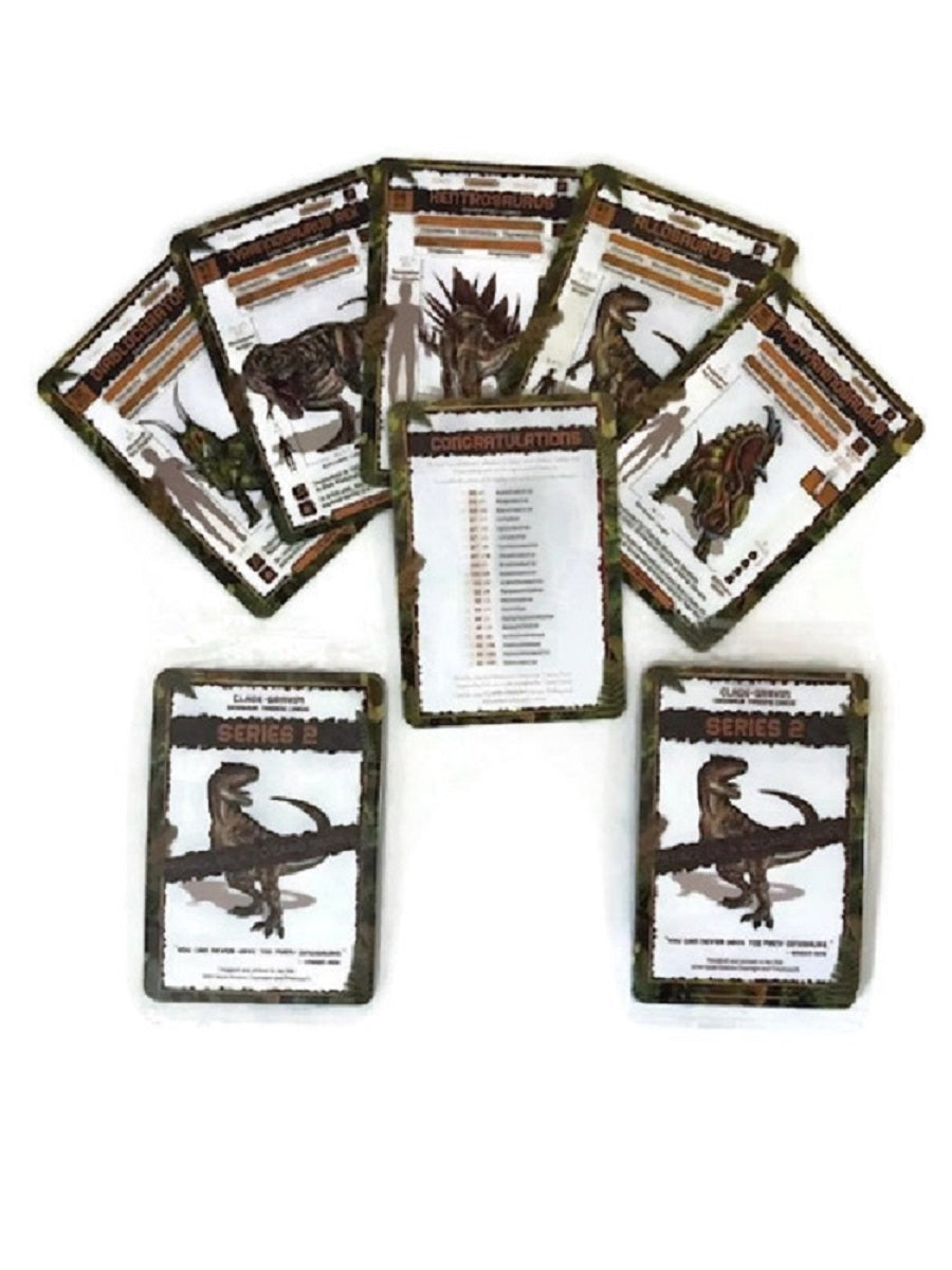 Dinosaur Trading Cards Bundle Series 2 Multi Pack Clade-Gravim® Three 5 Card Packs **LIMITED STOCK AVAILABLE**